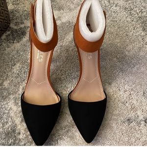Charles David Heels Microsuede